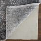Feizy Cadiz 13" x 20" Charcoal and Black Area Rug, , large