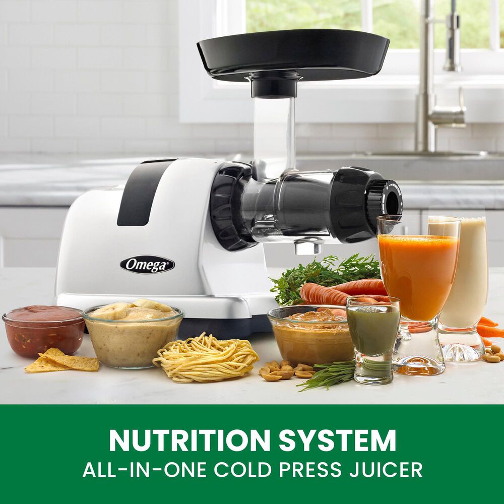 Excalibur All-in-One Nutrition System Cold Press Juicer in Silver, , large