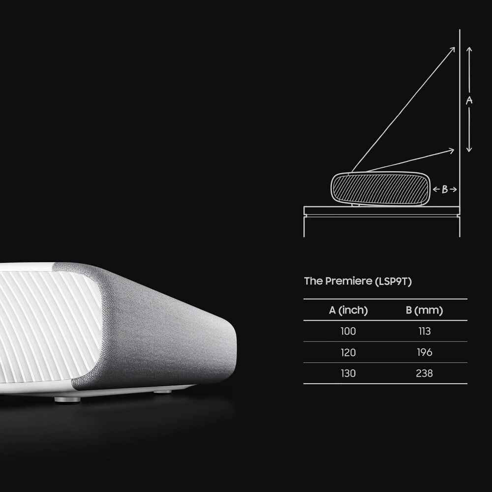 Samsung 130&quot; The Premiere 4K UHD Smart Triple Laser Projector in White, , large