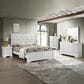 Crown Mark Amalia 5-Piece Queen Bedroom Set in White, , large