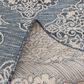 Central Oriental Melbourne Devora 5" x 7" Lagoon and Vanilla Area Rug, , large
