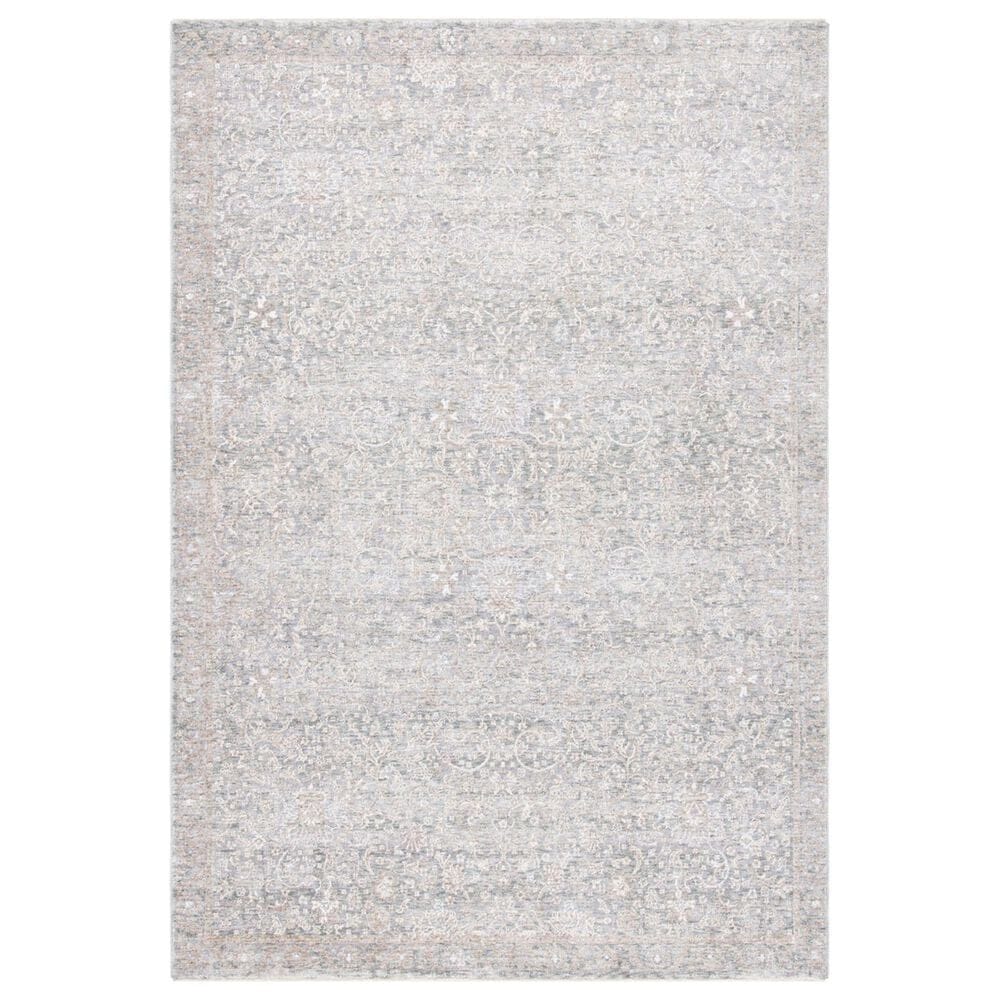 Safavieh Webster WBS318G 9" x 12" Grey and Beige Area Rug, , large