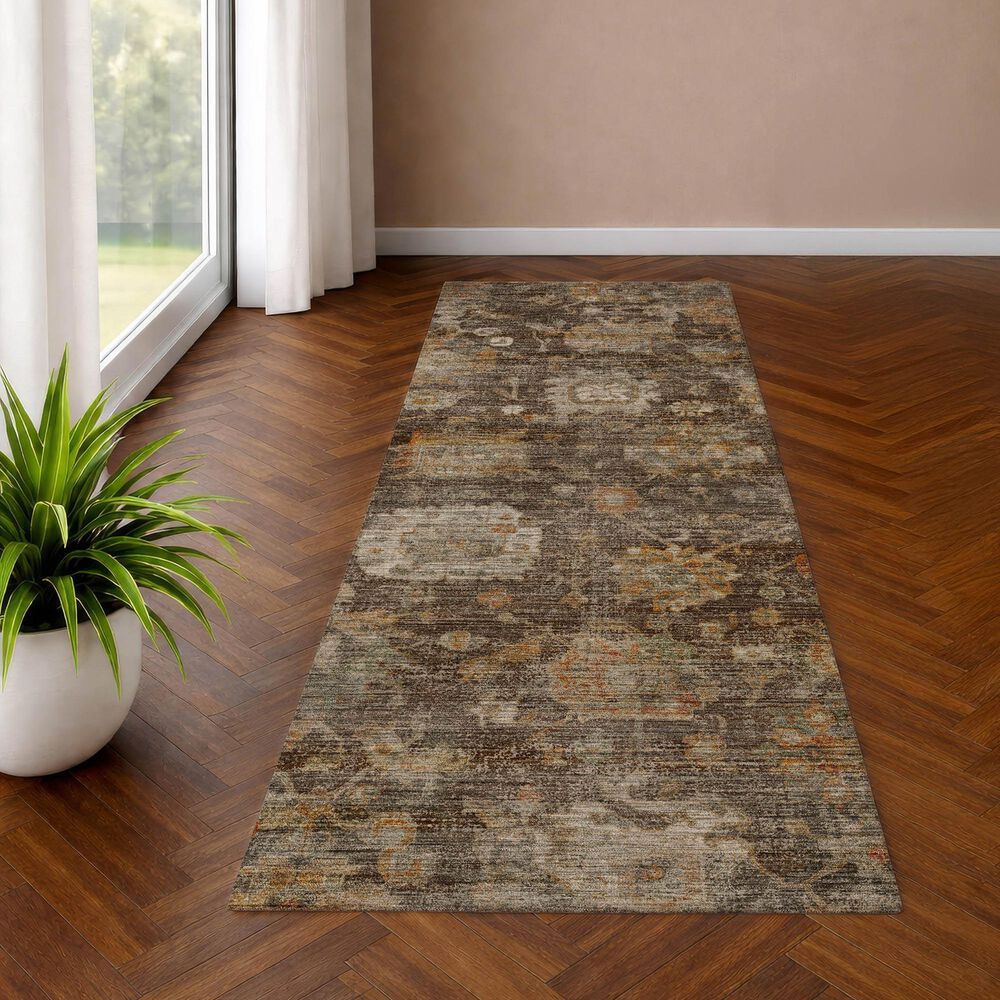 Dalyn Rug Company Aristo AR7 Chocolate 2"3" x 7"6" Runner, , large