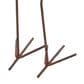 Maple and Jade 3-Piece Bird Decorative Sculpture Set in White and Red-Orange, , large
