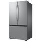 Samsung 27 Cu. Ft. Mega 3-Door French Door Refrigerator with Dual Auto Ice Maker in Stainless Steel, , large