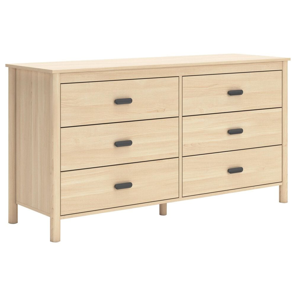 Ashley Cabinella 6-Drawer Dresser in Tan, , large