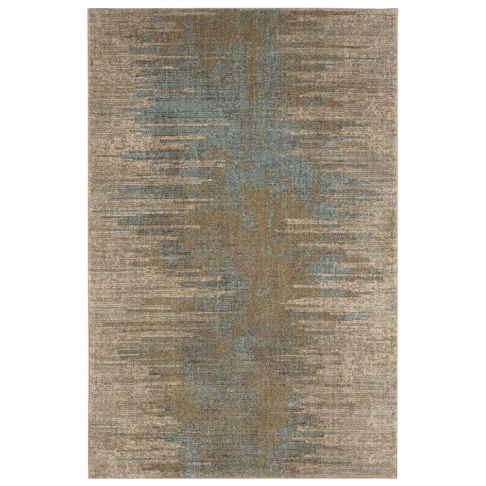 VIRGINIA LANGLEY Touchstone 90948-90174 9"6" x 12"11" Arielle Bronze Area Rug, , large