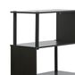 HOMLUX Flexi 5-Tier Rack Bookshelf in Espresso, , large