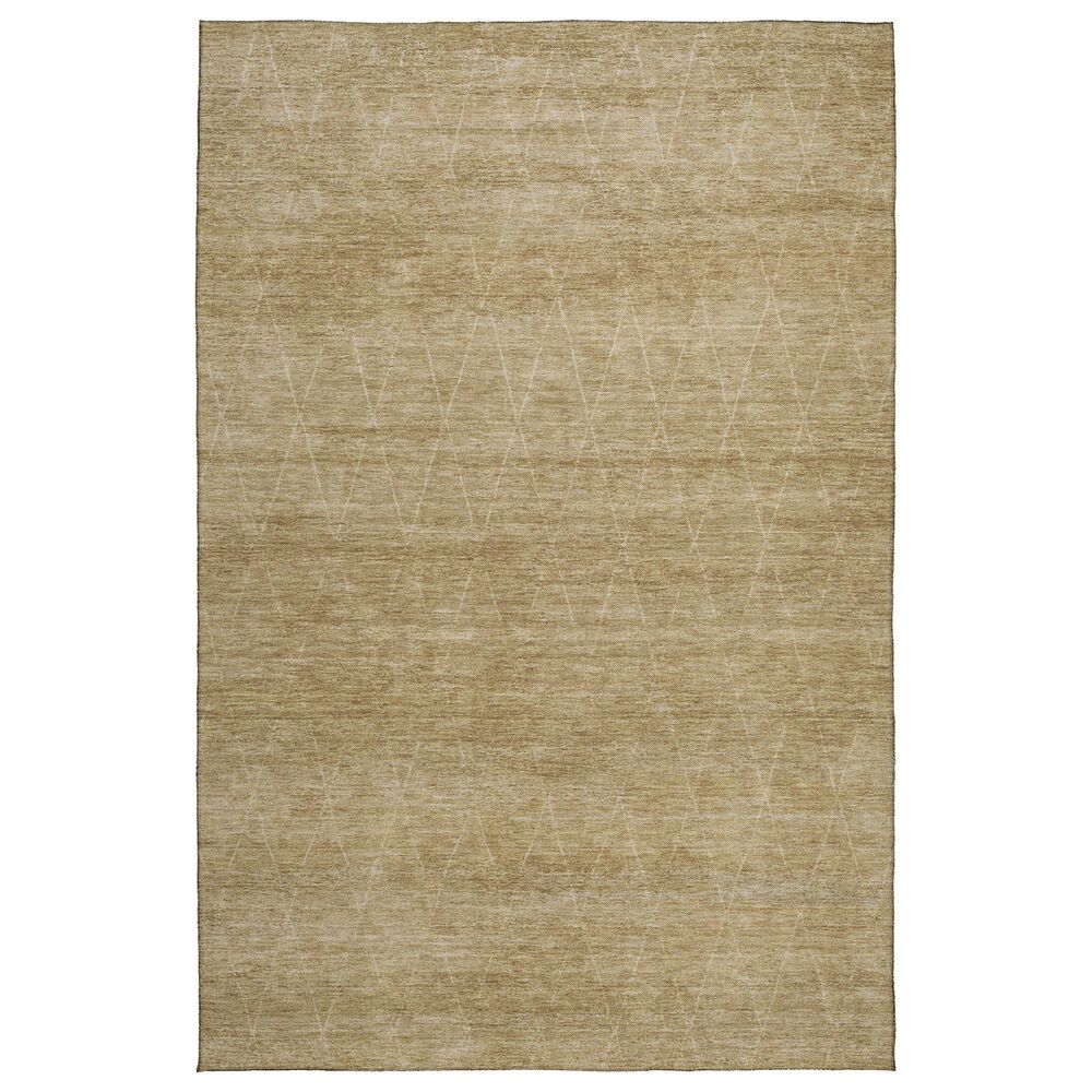 Dalyn Rug Company Burano BU3 5" x 7"6" Wheat Indoor/Outdoor Area Rug, , large