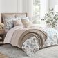 Levtex Maileen 3-Piece King/California King Quilt Set in Neutral Blue, Taupe and Cream, , large