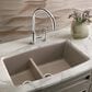 Blanco Performa 33" 1-3/4 Double Bowl Kitchen Sink with Low Divide in Truffle, , large
