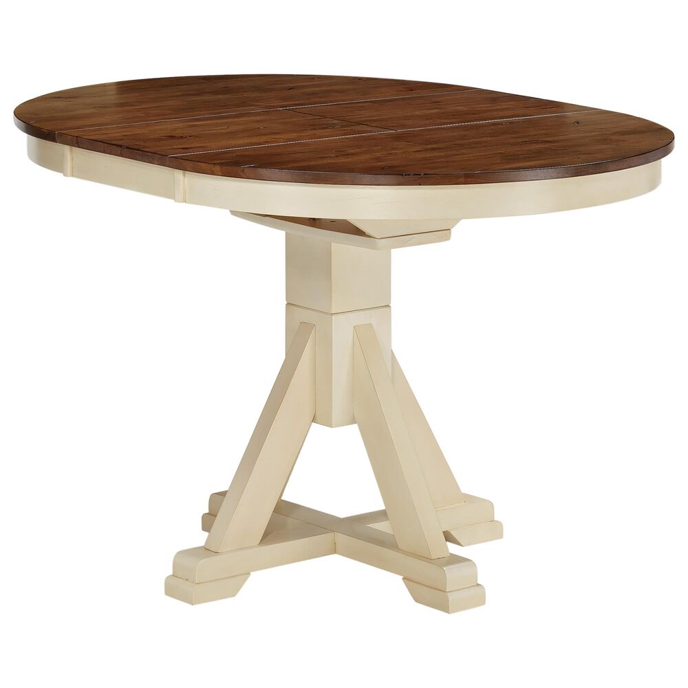 Chromcraft Cochrane Dining Table in Rustic Buttermilk, , large