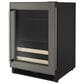 KitchenAid 24" Beverage Center with Right Hinge and Wood-Front Racks - Panel Sold Separately, , large