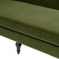 Jennifer Taylor Home Josephine 84.5" Upholstered Modern Sofa in Olive Green Velvet, , large