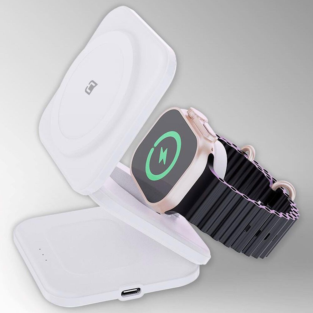 The Mighty Mount MagSafe 3-in-1 Charging Station in White, , large