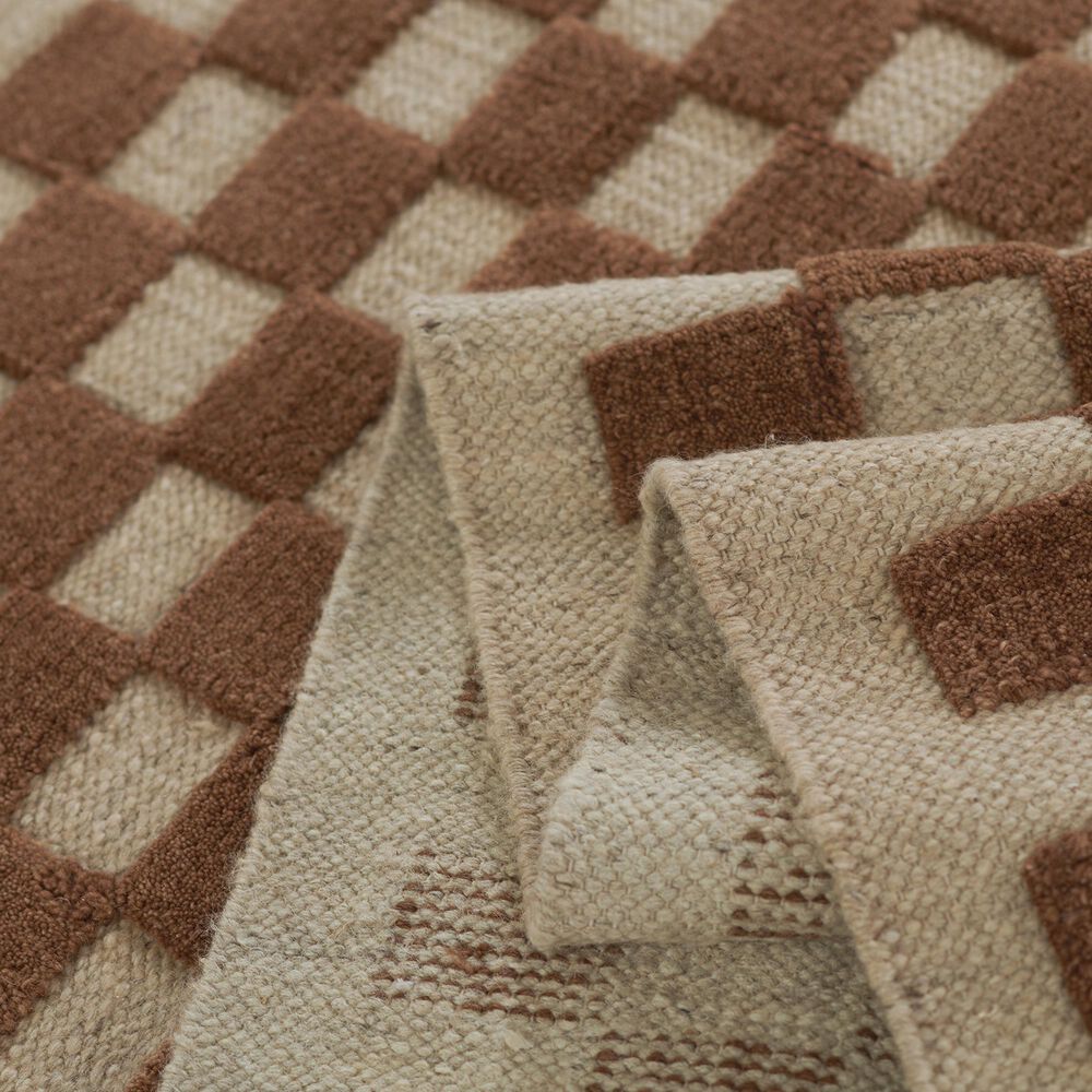 Momeni Willow WLO-1 5&#39; x 8&#39; Brown Area Rug, , large