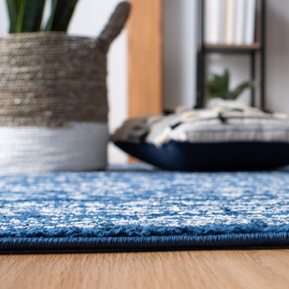 Safavieh Tulum 2&#39; x 9&#39; Dark Blue  Runner, , large