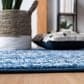 Safavieh Tulum 2" x 9" Dark Blue Runner, , large