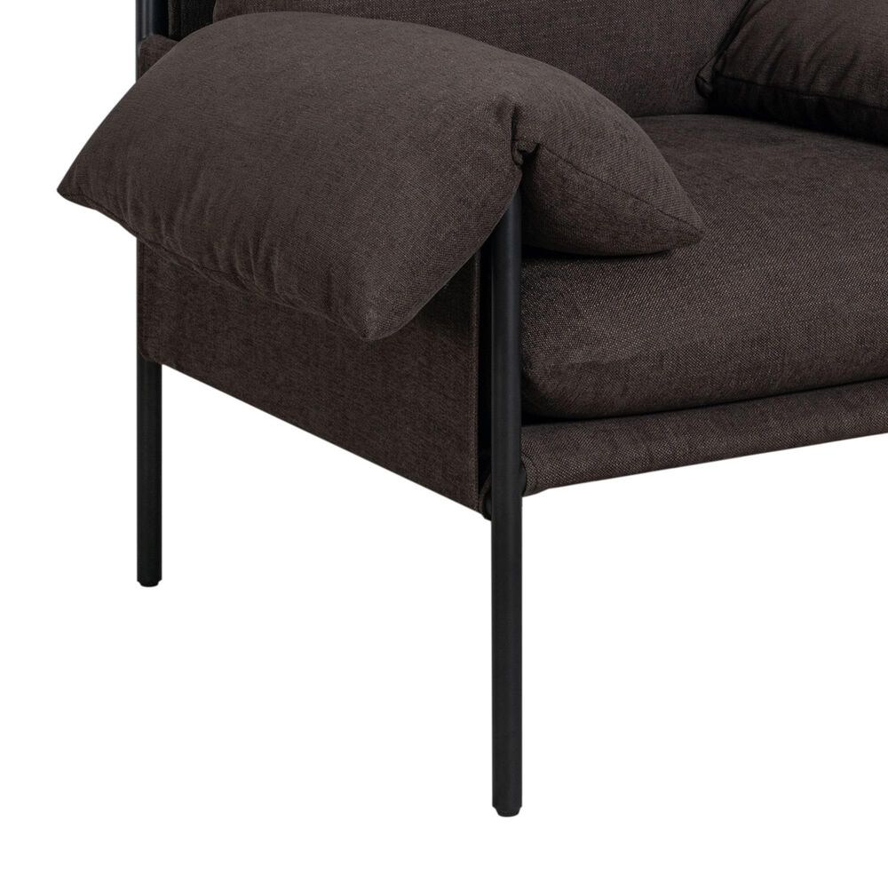 Blue River Bloom Accent Chair in Rich Brown, , large