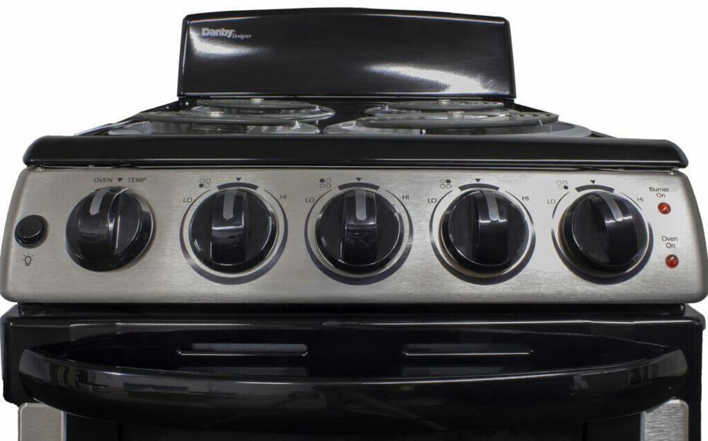 Danby 20&quot; Freestanding Electric Range in Stainless Steel, , large
