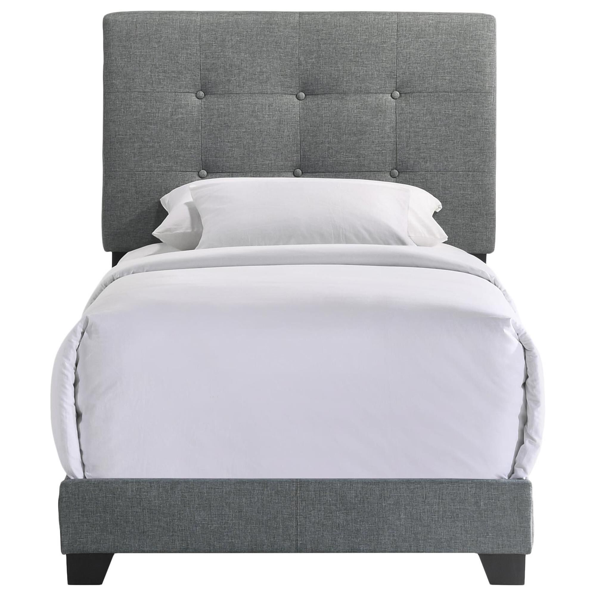 Hawthorne Furniture Addyson Upholstered Twin Panel Bed in