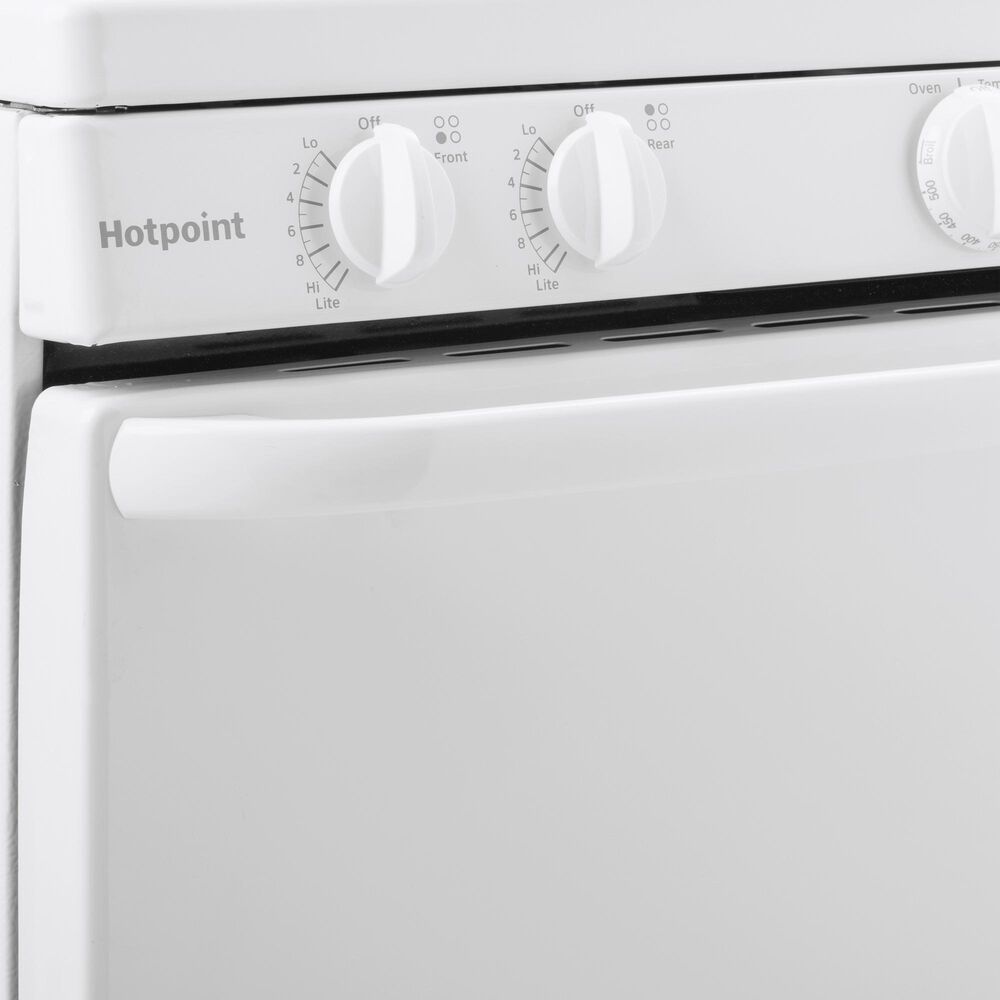 Hotpoint 30" Free-Standing Gas Range in White, , large