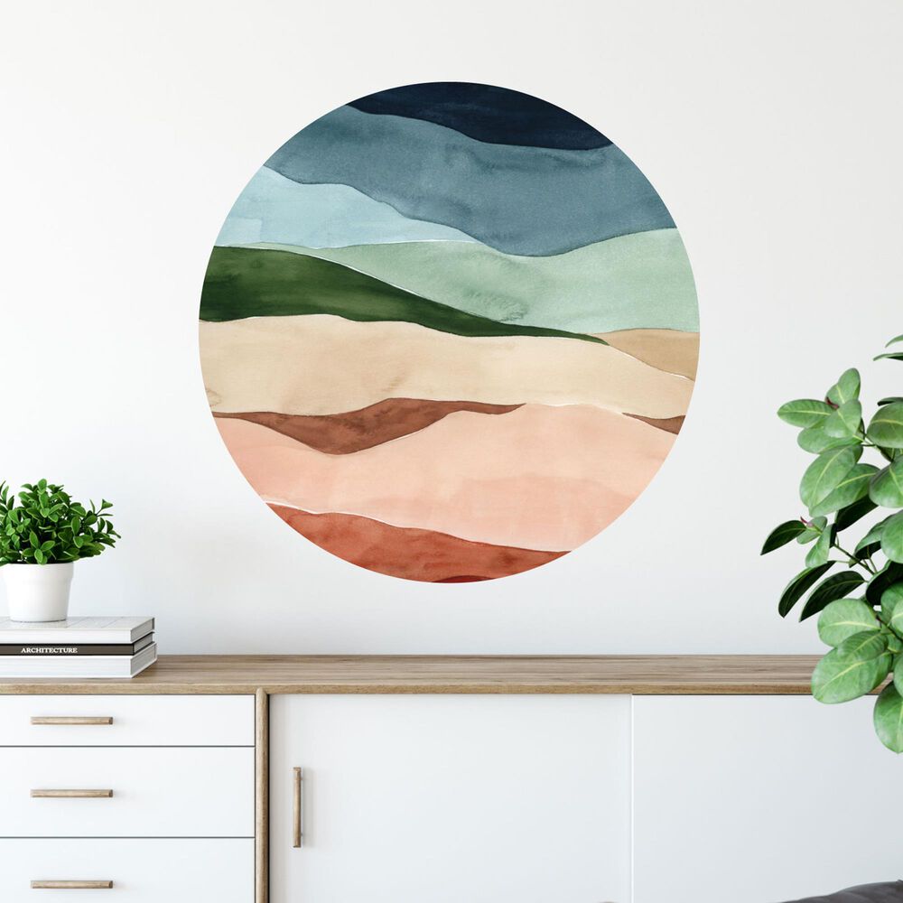 Courtside Market Layers of the Earth II 30" x 30" Art Decal, , large