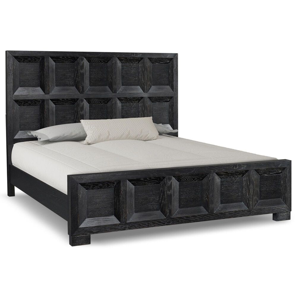 Furniture of America Hatton 6-Piece Queen Bedroom Set in Weathered Black, , large