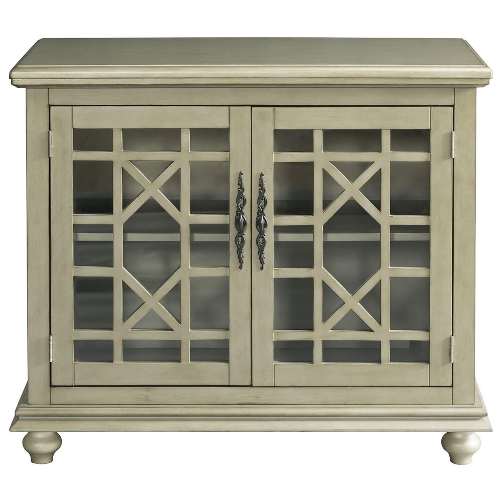 Martin Svensson Home Marche Small Spaces 32" TV Stand in Antique Silver, , large