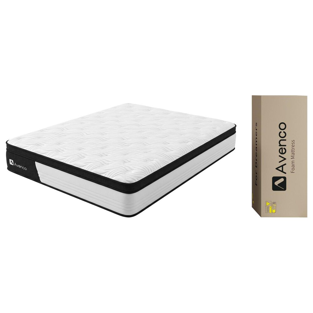 Avenco Classic 12" Medium King Mattress in a Box, , large