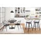 Lumisource Dakota Dining Table in Espresso - Table Only, , large