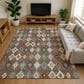 Dalyn Rug Company Kenner KN10 Chocolate 3" x 5" Area Rug, , large