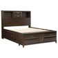 Ashley Vanmore 4-Piece Full Storage Bedroom Set in Dark Brown, , large