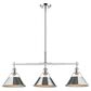 Golden Lighting Orwell 3-Light Linear Pendant in Chrome, , large