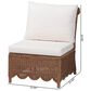 Baxton Studio Detta Accent Chair with Rolled Back in Neutral, , large