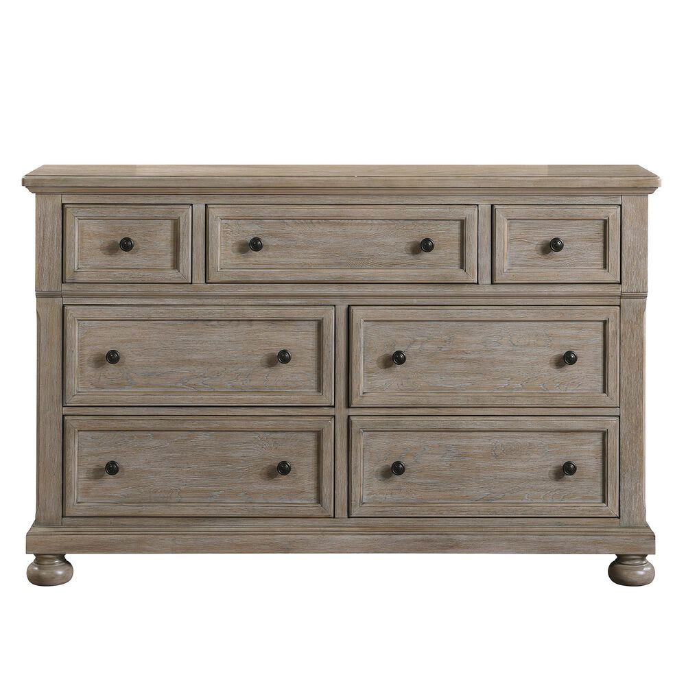 Davis International 7 Drawer Dresser in Taupe, , large