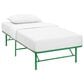 Modway Horizon Platform Twin Bed Frame in Green, , large