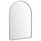 James Martin Rohe 24" Arched Mirror in Satin Nickel, , large