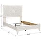 Ashley Paxberry Full Bed in White Wash, , large