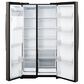 GE Appliances 24 Cu. Ft. Counter-Depth Side-By-Side Refrigerator in Fingerprint Resistant Slate, , large