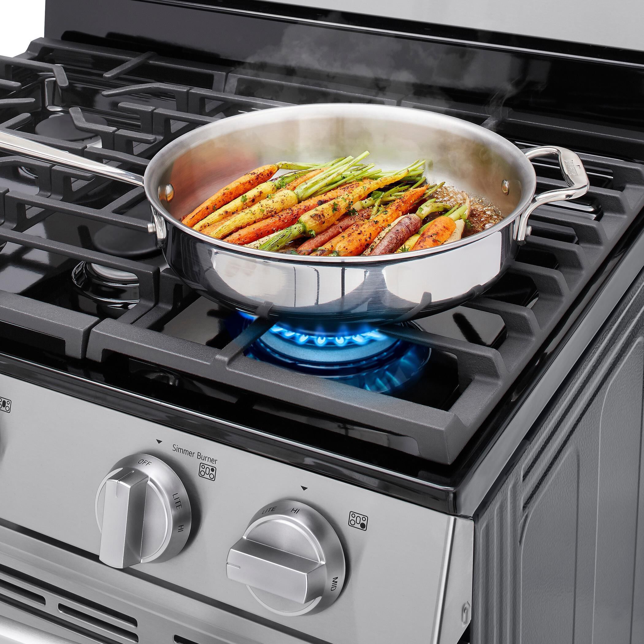 Lg stove top store griddle