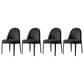 Morden Fort Boucle Side Chair in Black (Set of 4), , large
