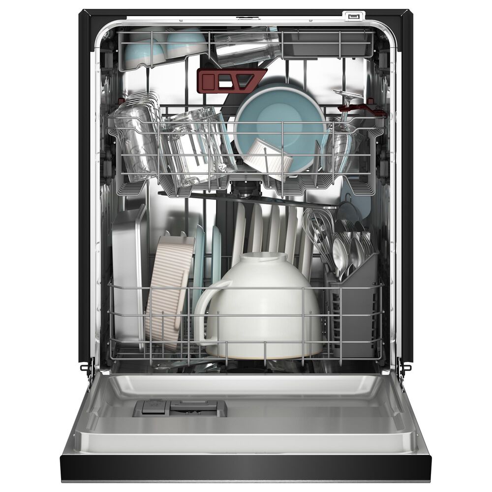 KitchenAid 24&quot; Third Level Jet Rack Dishwasher with 40+ Total Wash Jets and Pocket Handle in Black Ore, , large
