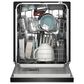 KitchenAid 24" Third Level Jet Rack Dishwasher with 40+ Total Wash Jets and Pocket Handle in Black Ore, , large