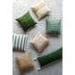 Surya Corduroy Quarters 18" Square Throw Pillow in Olive, , large