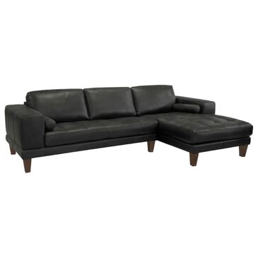 Blue River Wynne 2-Piece Right Facing Sectional with Chaise in Black, , large