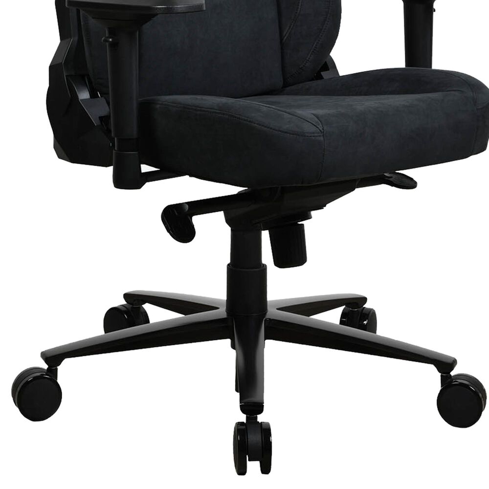 Arozzi Vernazza Supersoft Fabric Gaming Chair in Pure Black, , large