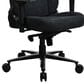 Arozzi Vernazza Supersoft Fabric Gaming Chair in Pure Black, , large