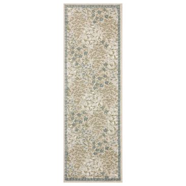 Rifle Paper Co. x Loloi Laurel Wildwood Garden 2"8" x 10" Cream Runner, , large