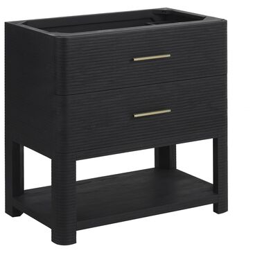 James Martin Vanities Lucian 36" Single Vanity in Carbon Oak, , large